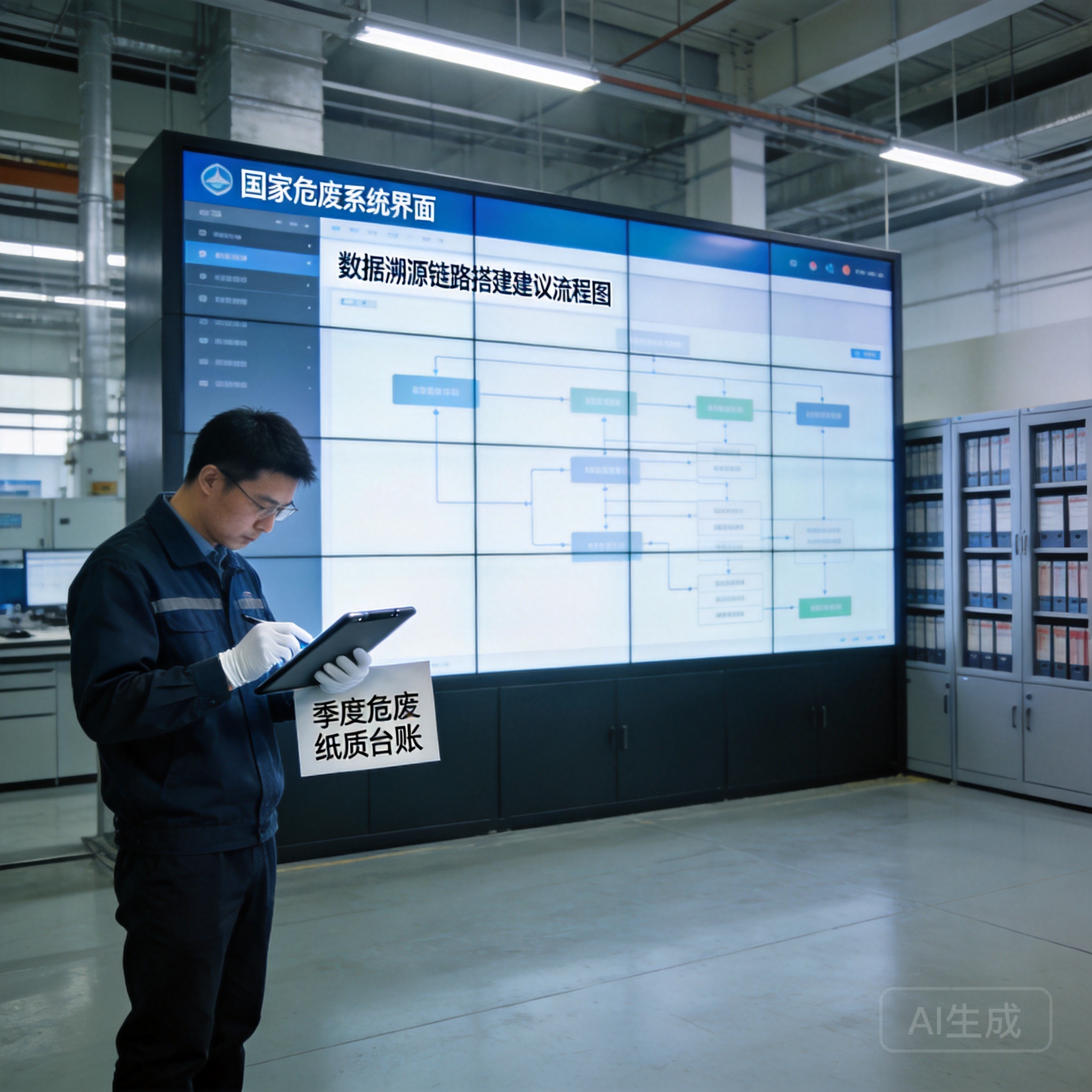 季度危废数据要归档留存 西安国家危废系统数据溯源链路的搭建建议提前了解