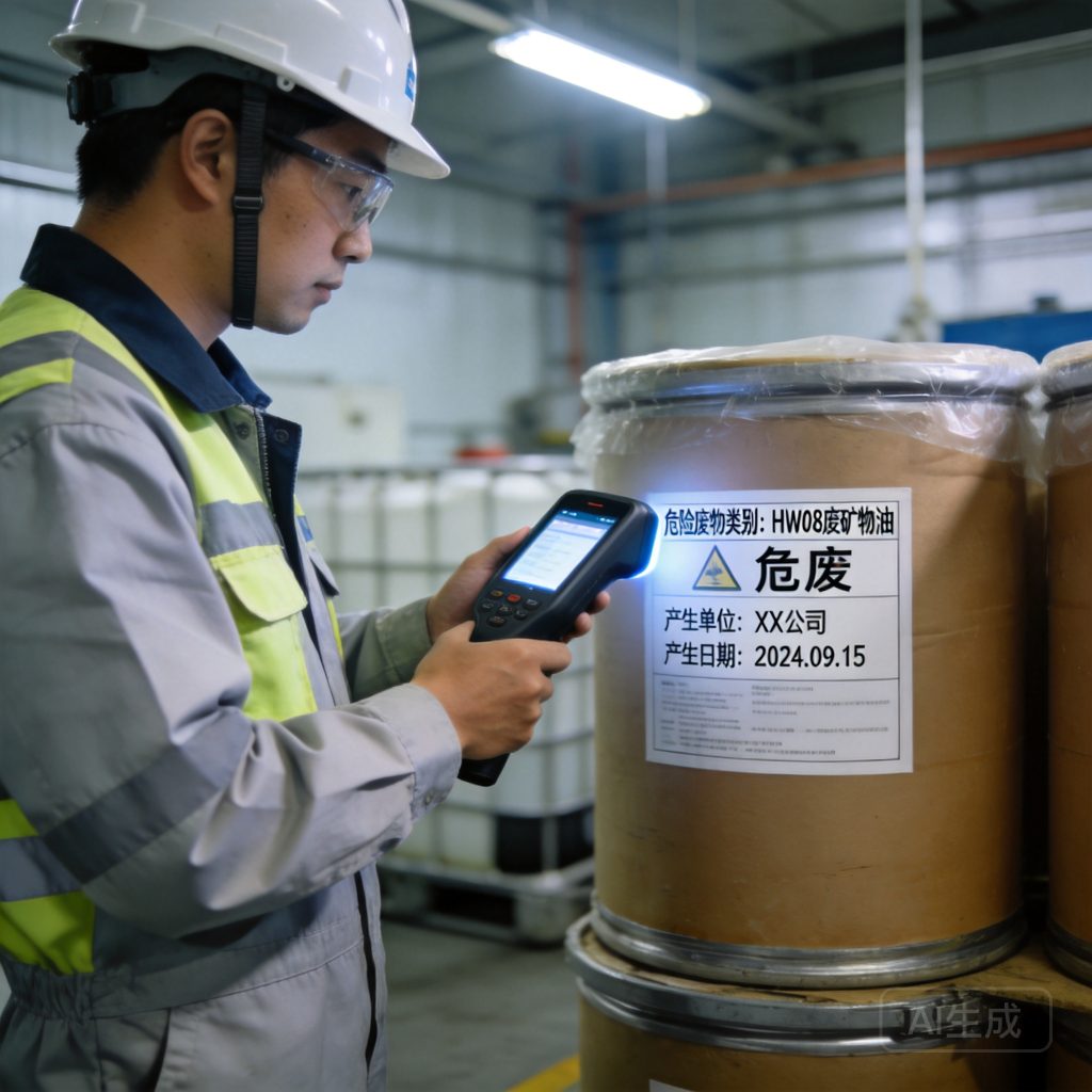危废手持终端产品：危废分类识别常出错怕被罚？解决危废分类识别不准确的手持终端产品来帮你