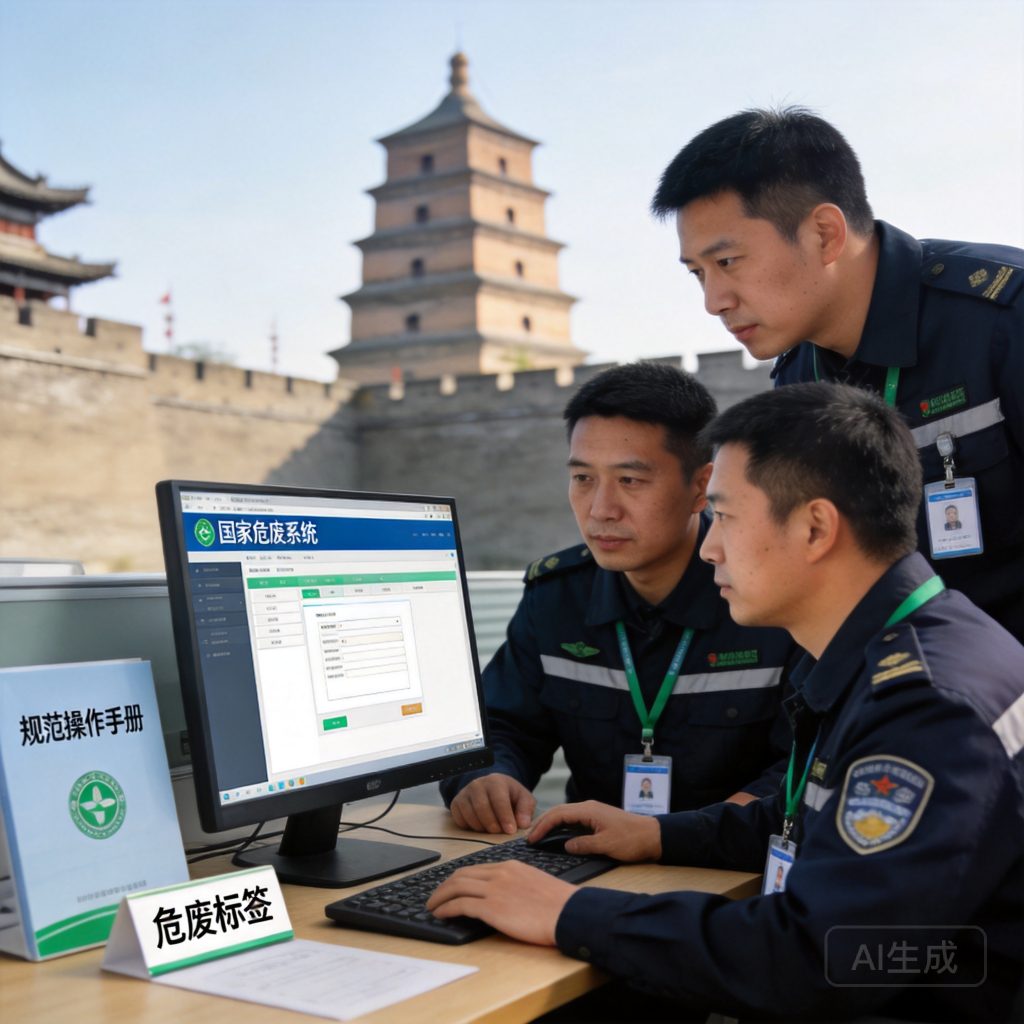 西安国家危废系统对接第三方清运公司的规范操作流程 生态监管人员建议先保存