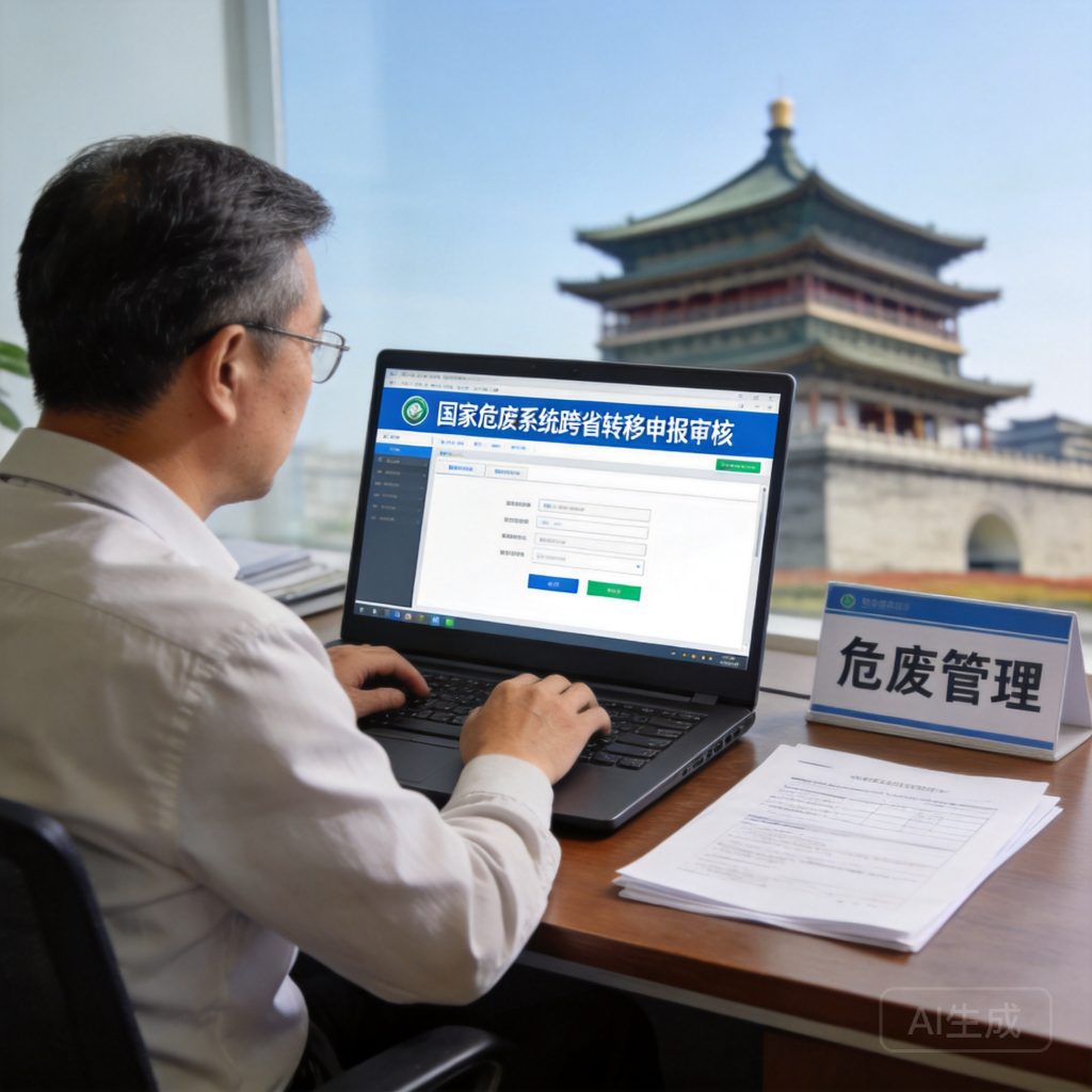 西安国家危废系统危废跨省转移申报审核慢 资深环保顾问分享的3个提速技巧