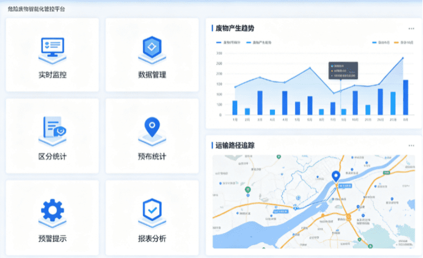 危险废物智能化管控平台如何解决企业台账管理核心难题