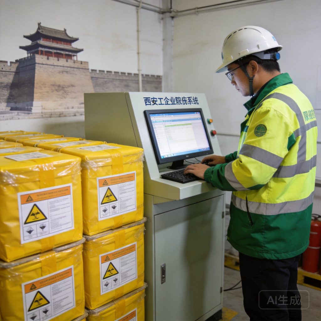 仓储型危废暂存库落地式危废智能管控一体机实测报告