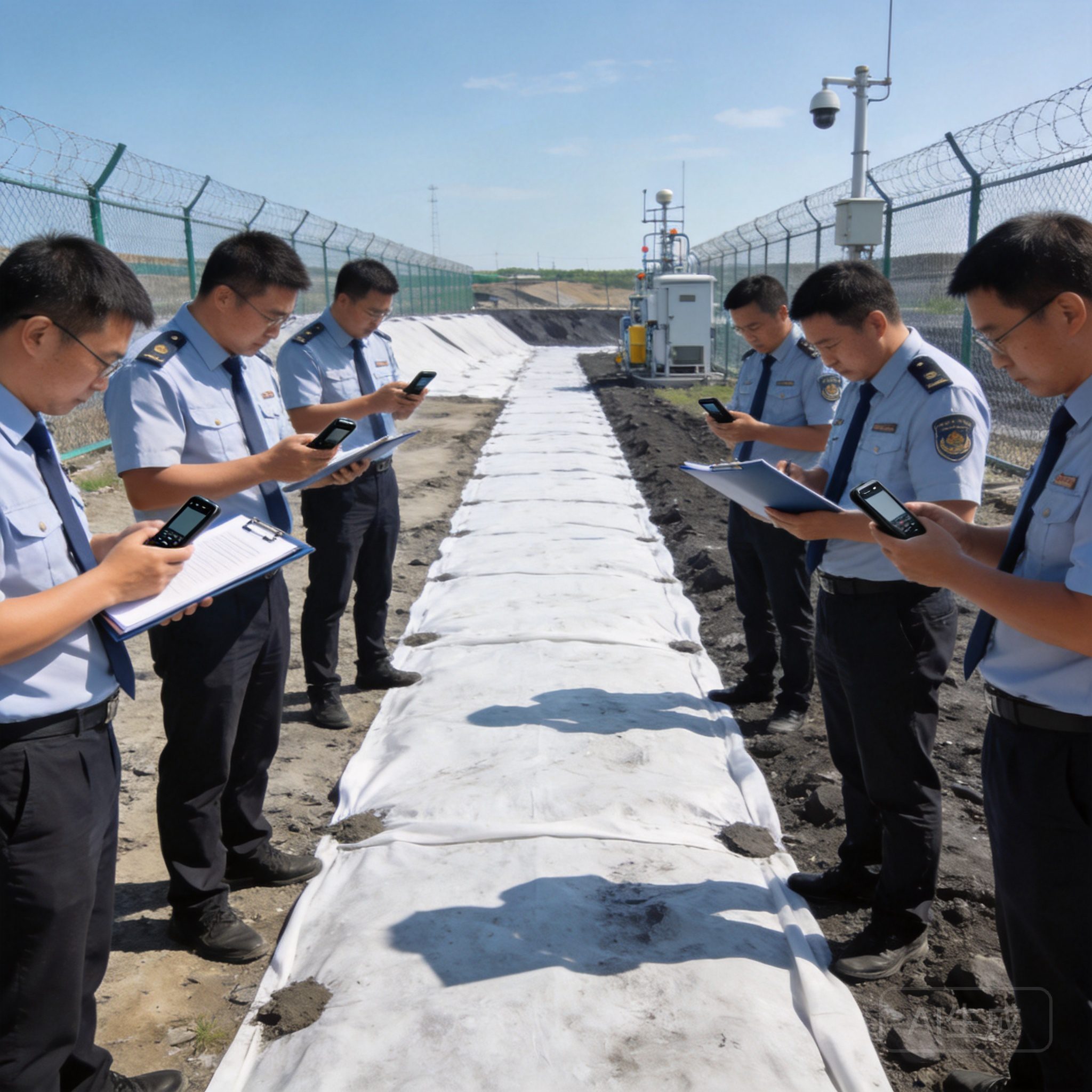 大型电子拆解车间暂存难 危废固废焚烧的适配量得算准 1 危废固体式终端产品:生态环境部门飞检危废填埋场覆盖环节 3个高频违规点可用危废填埋场覆盖专用终端产品规避-自动配图