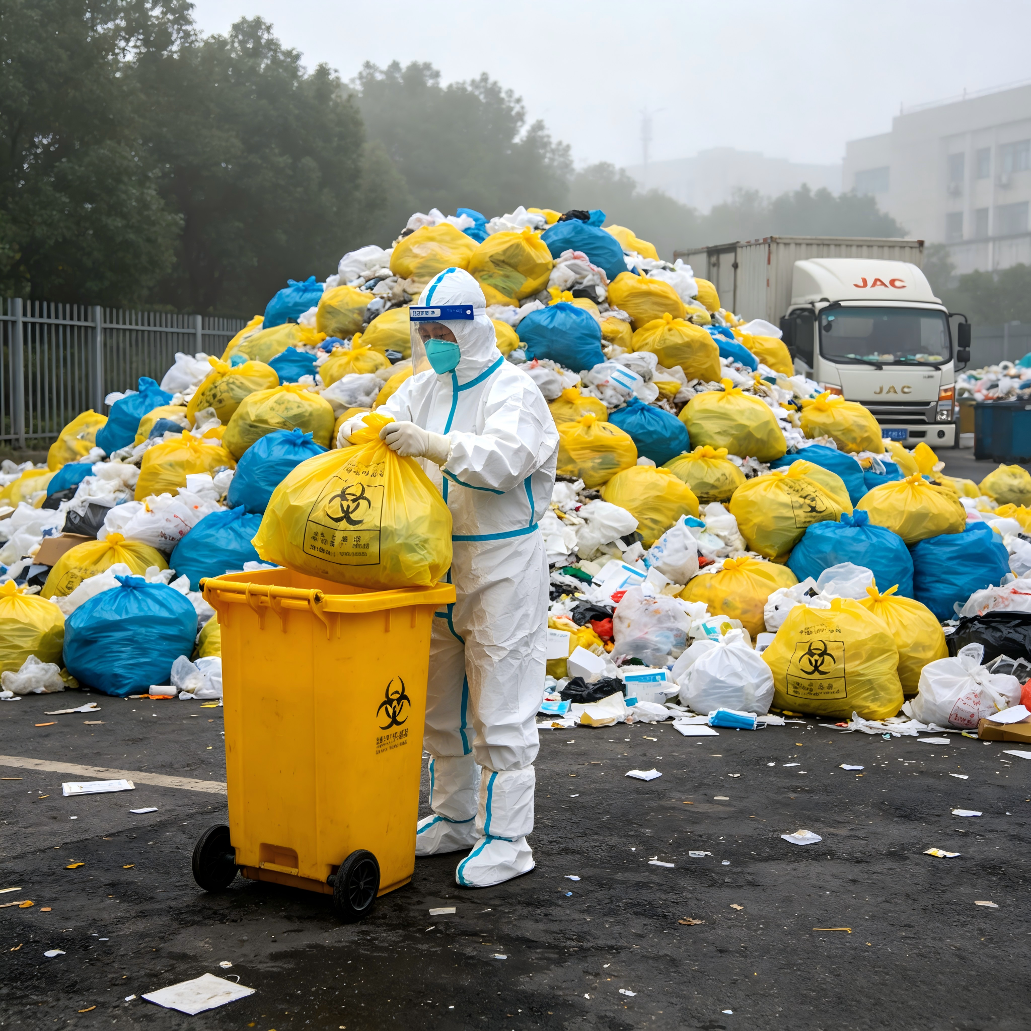 怎么搭合规又有前景的代理线 寻找医废设备区域代理 1 医疗废弃物与药品平铺摄影 (2)(1)