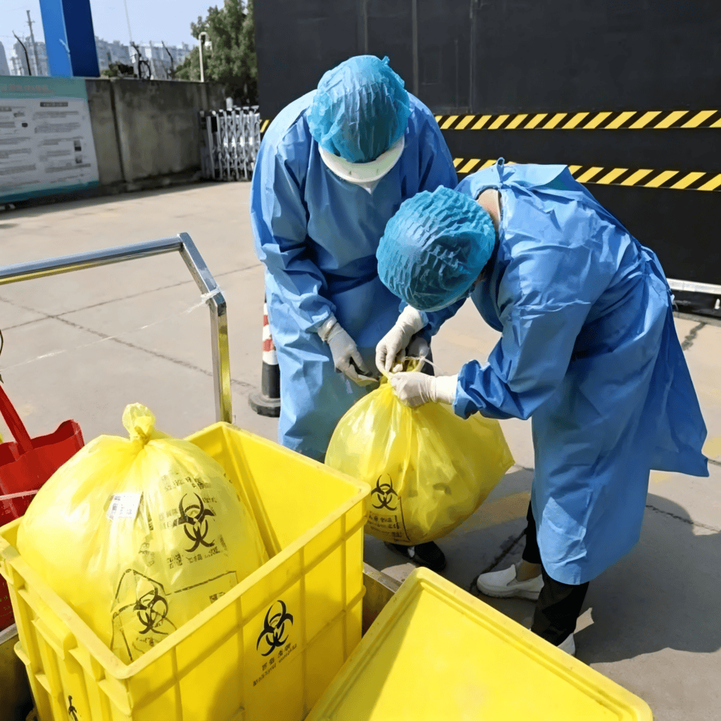 医疗含汞物品暂存够量 联系有资质危废固废焚烧