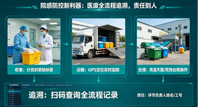 院感防控新利器：医废全流程追溯，责任到人